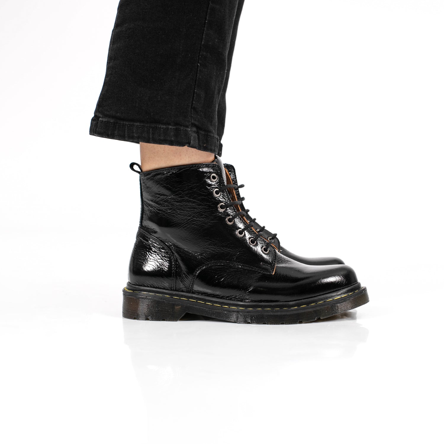 BORCEGO DAYTONA NEGRO CHAROL