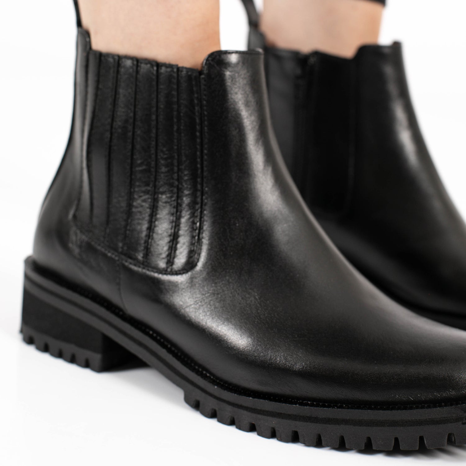 BOTINETA LANSING NEGRA