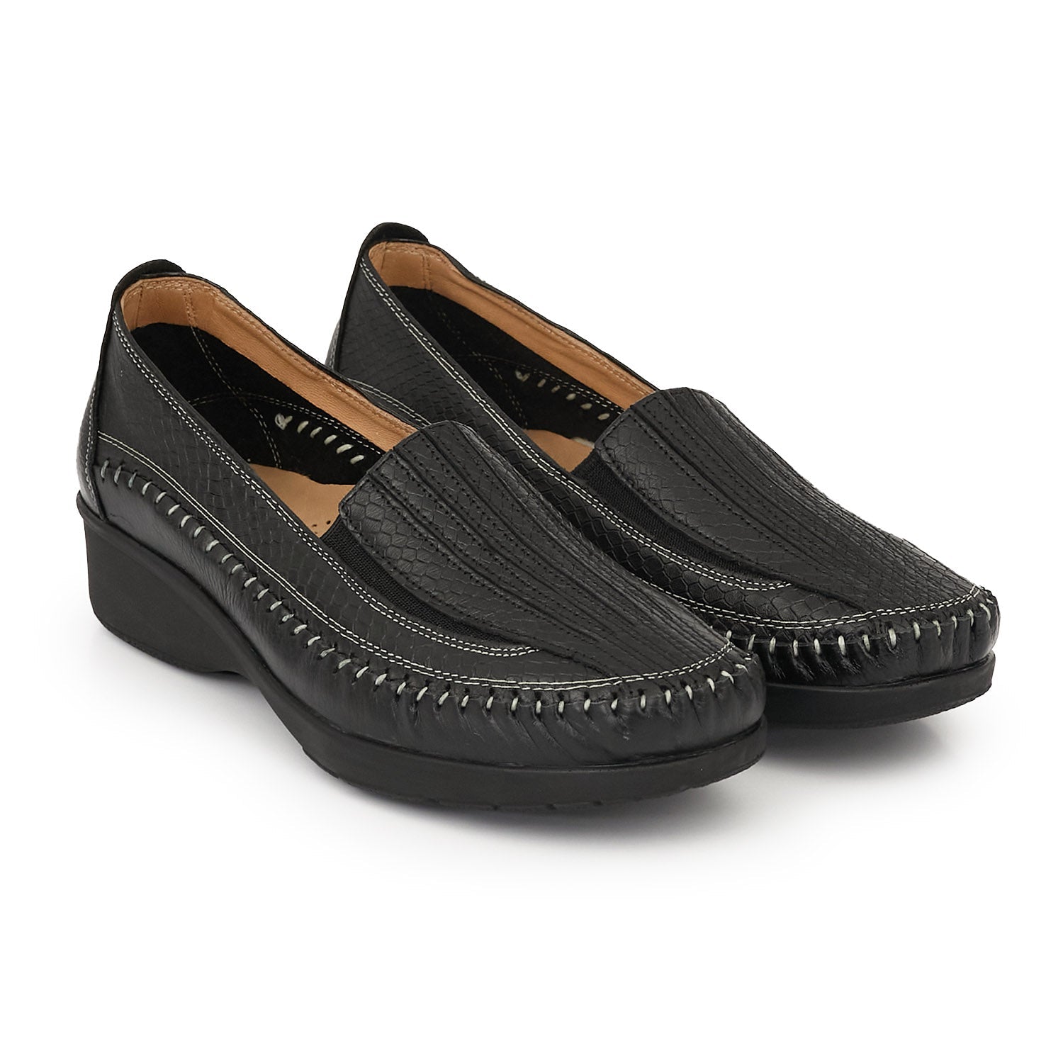 MOCASIN LUQUE NEGRO
