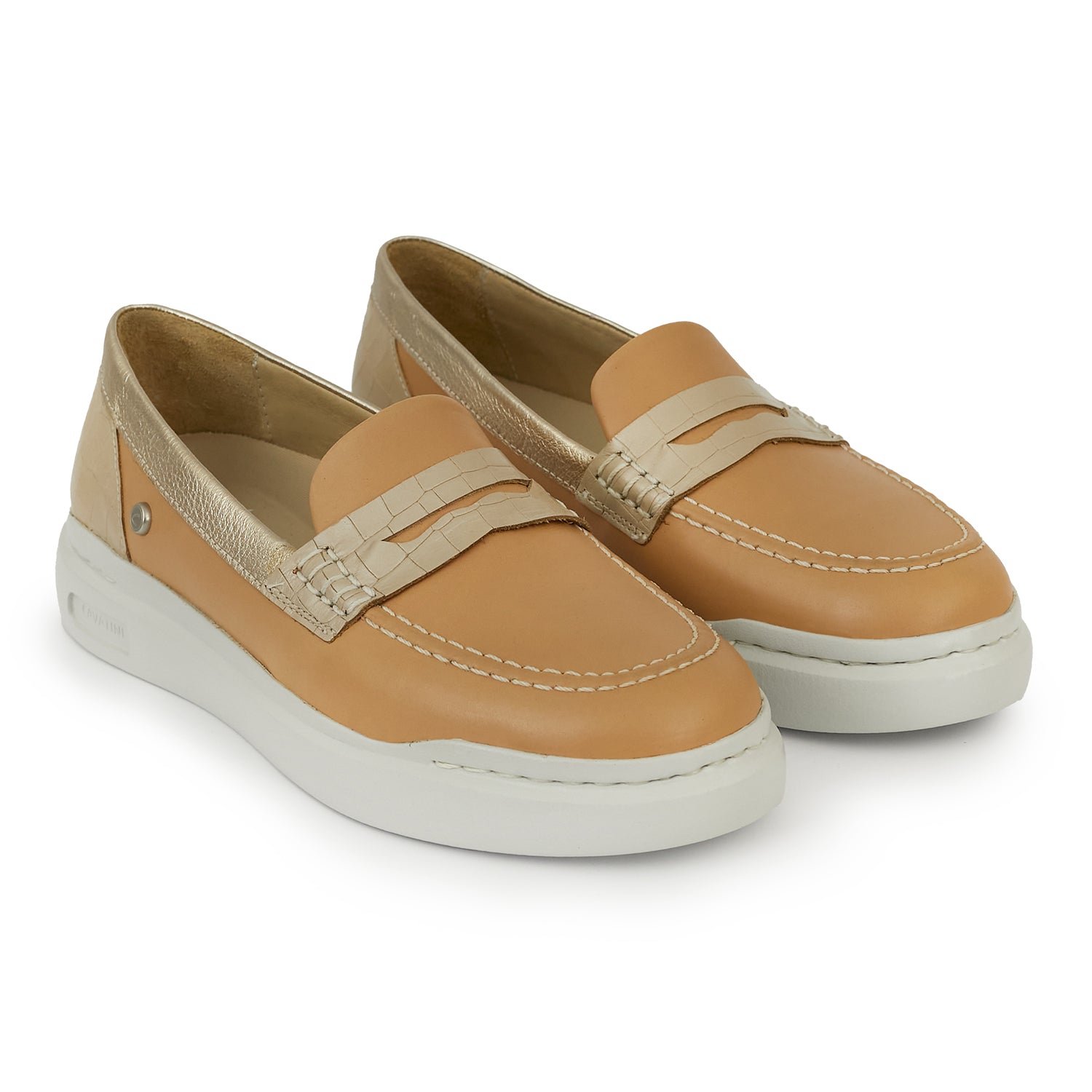MOCASIN LUTTI CAMEL