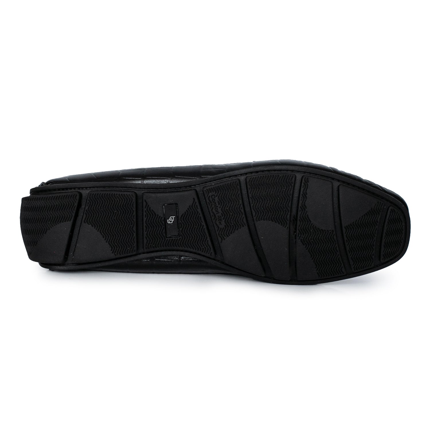 MOCASIN BAMBA NEGRO CROCO