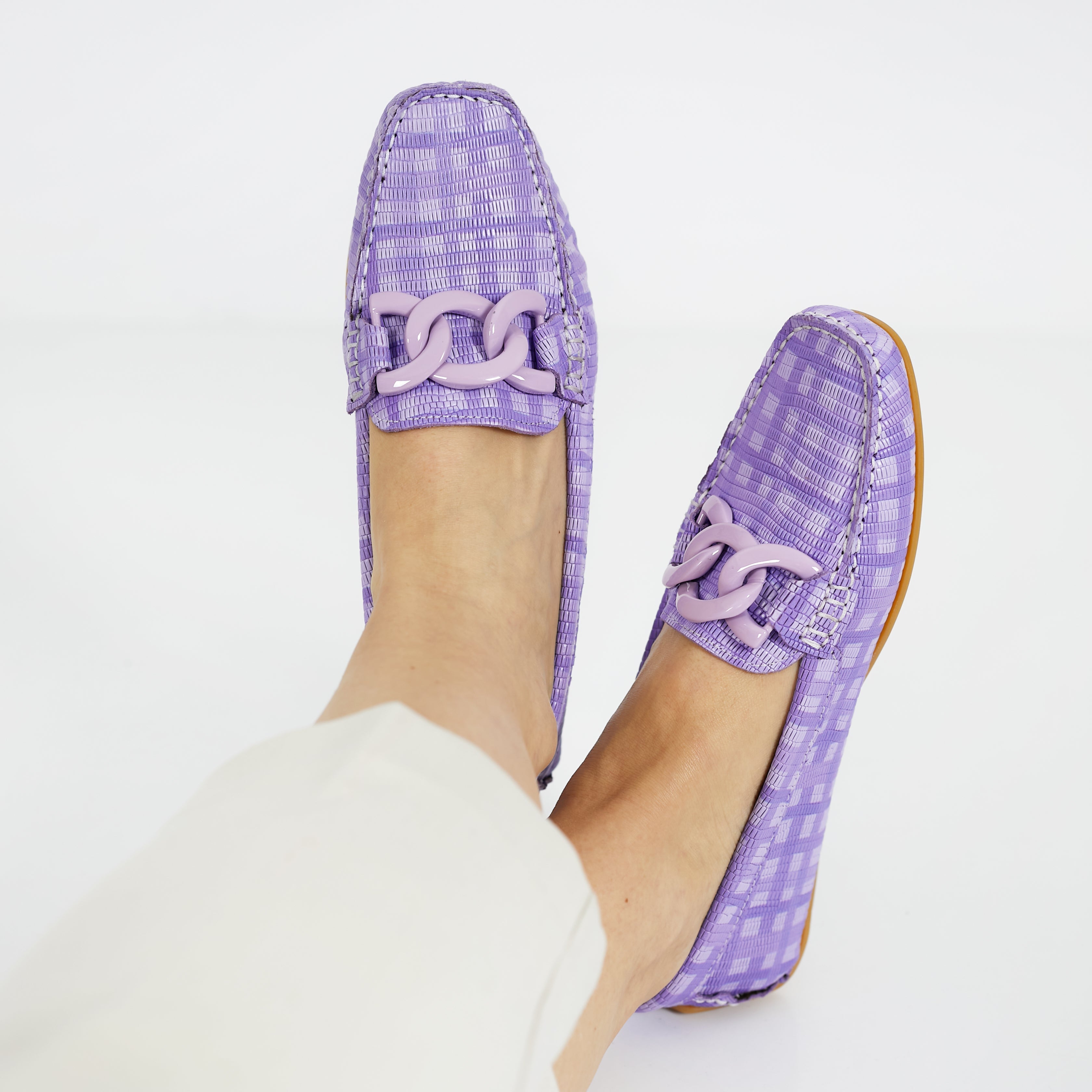 MOCASIN BAMBA VIOLETA