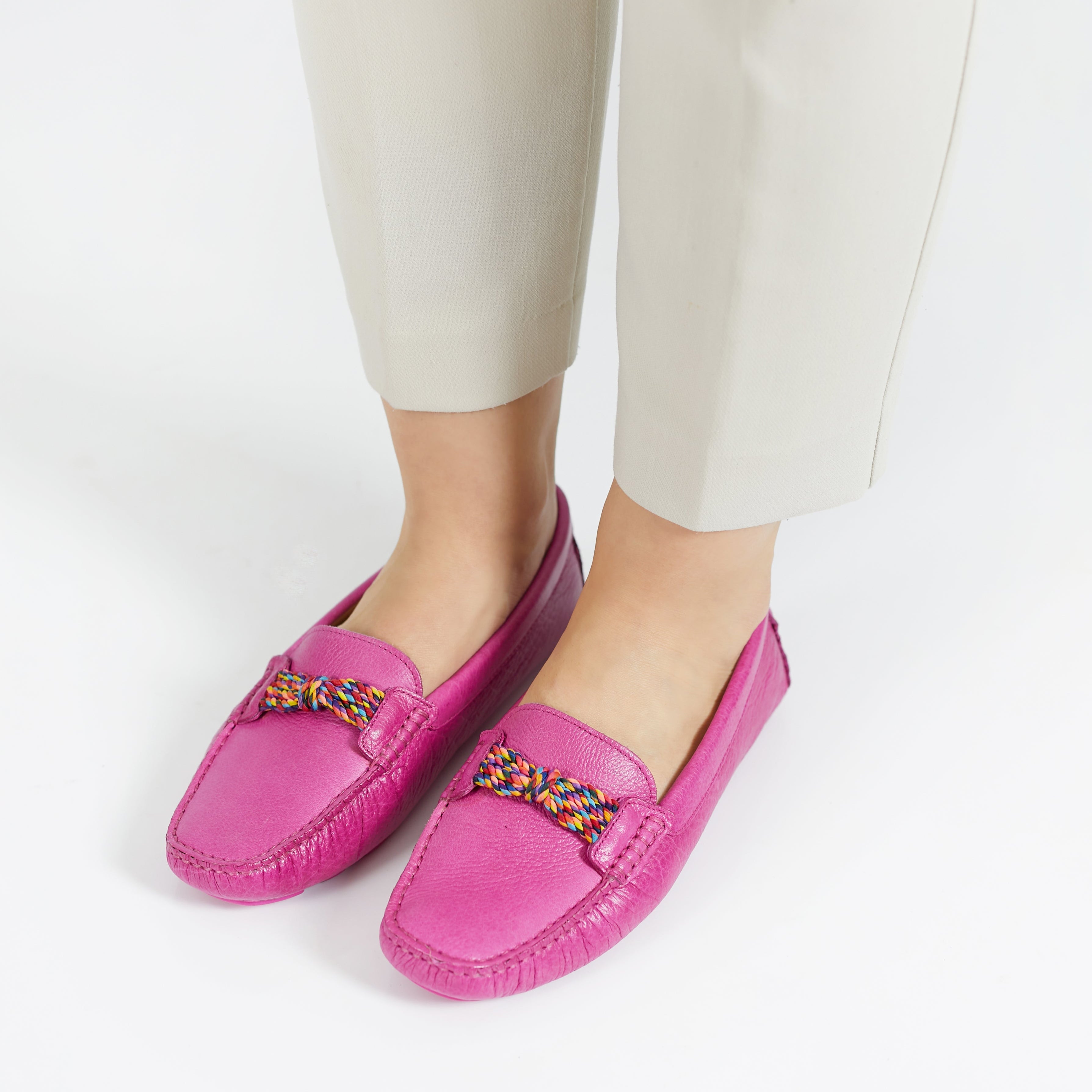 MOCASIN FOSTER FUCSIA