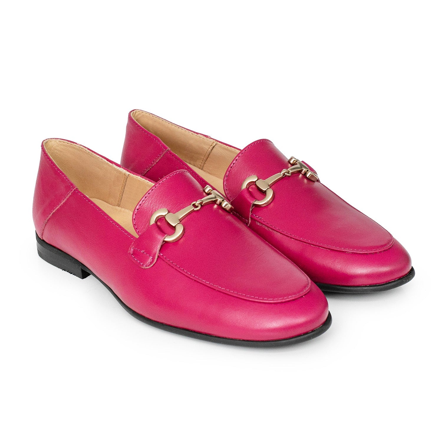 MOCASIN CAÑUELAS FUCSIA