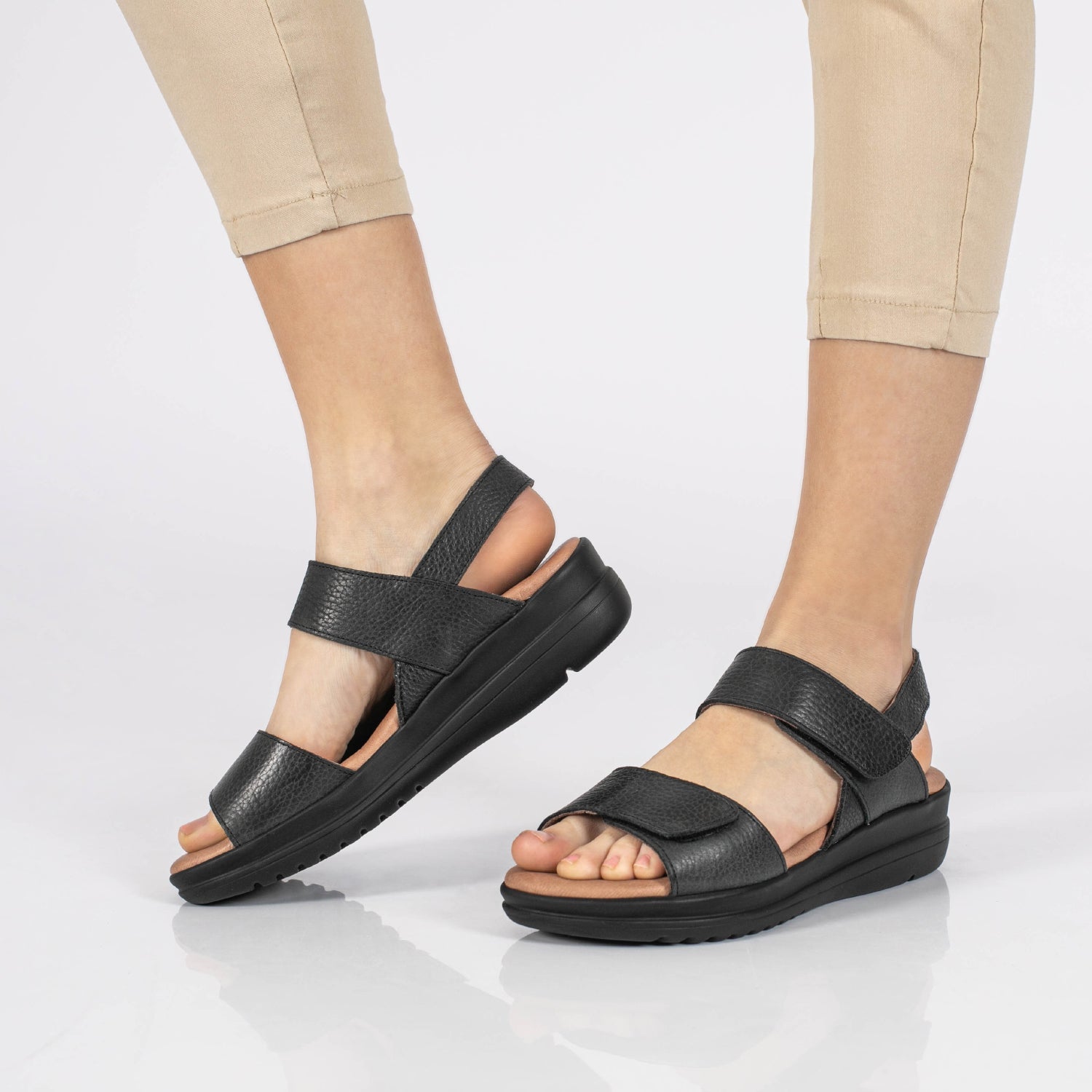 SANDALIA PORAC NEGRA