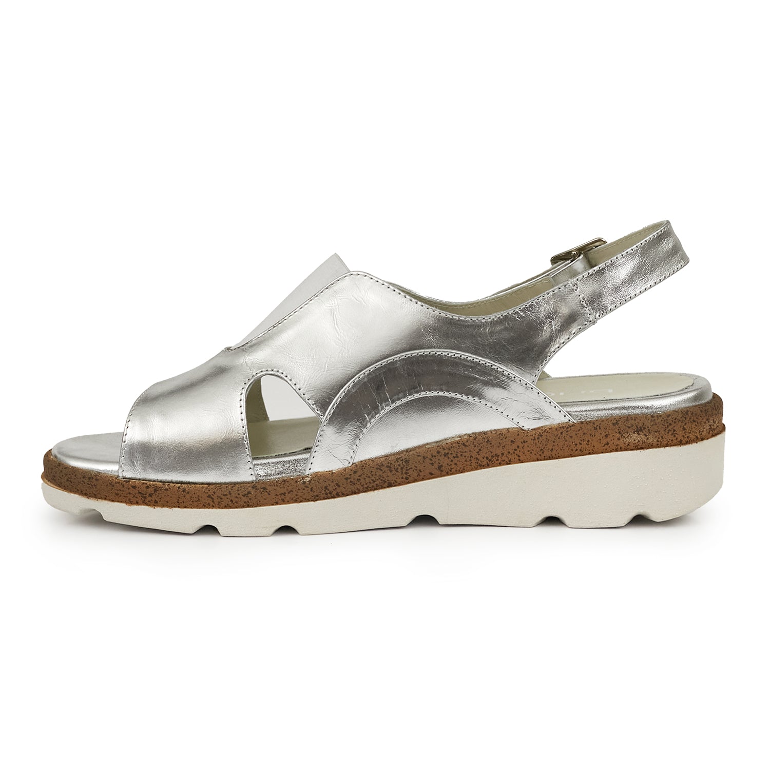 SANDALIA POLAD PLATA