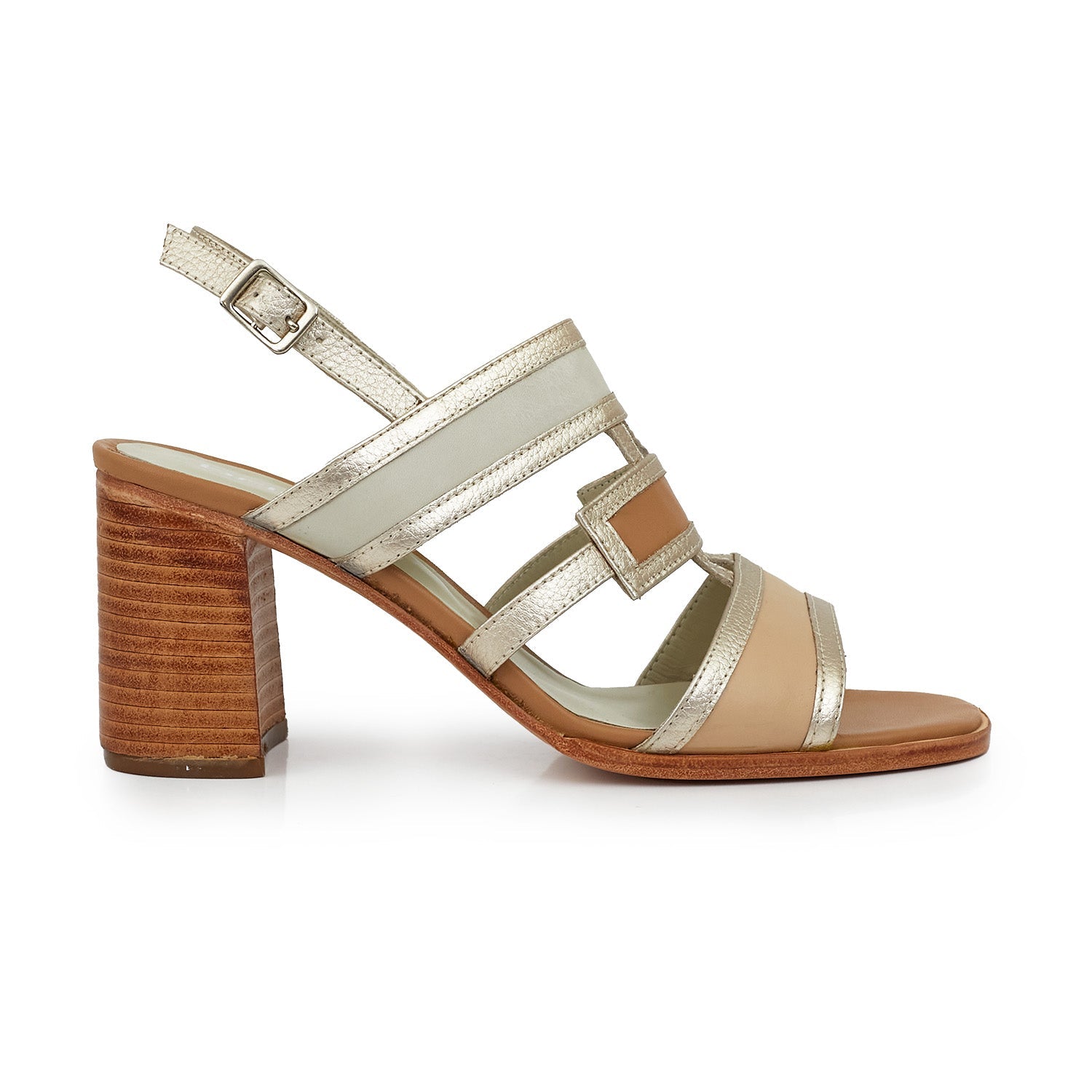 SANDALIA NIME PLATINO