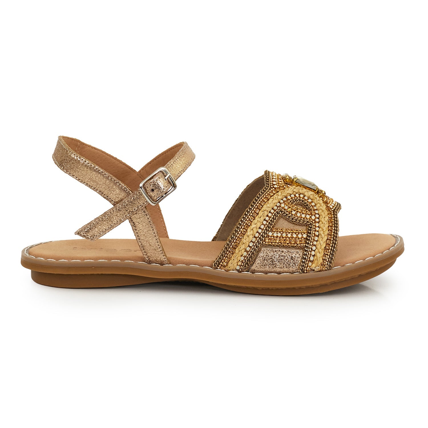 SANDALIA BALTE DORADA