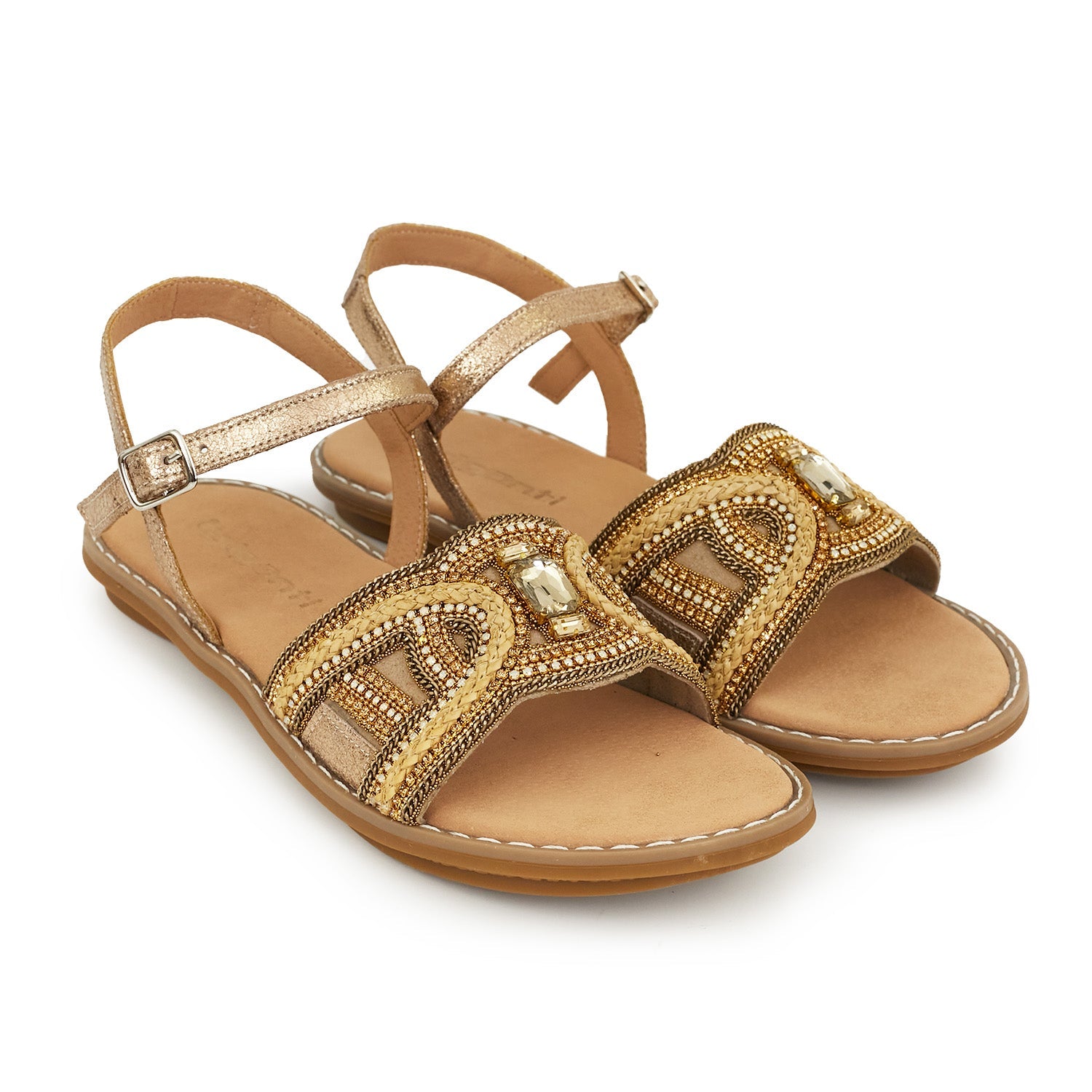 SANDALIA BALTE DORADA