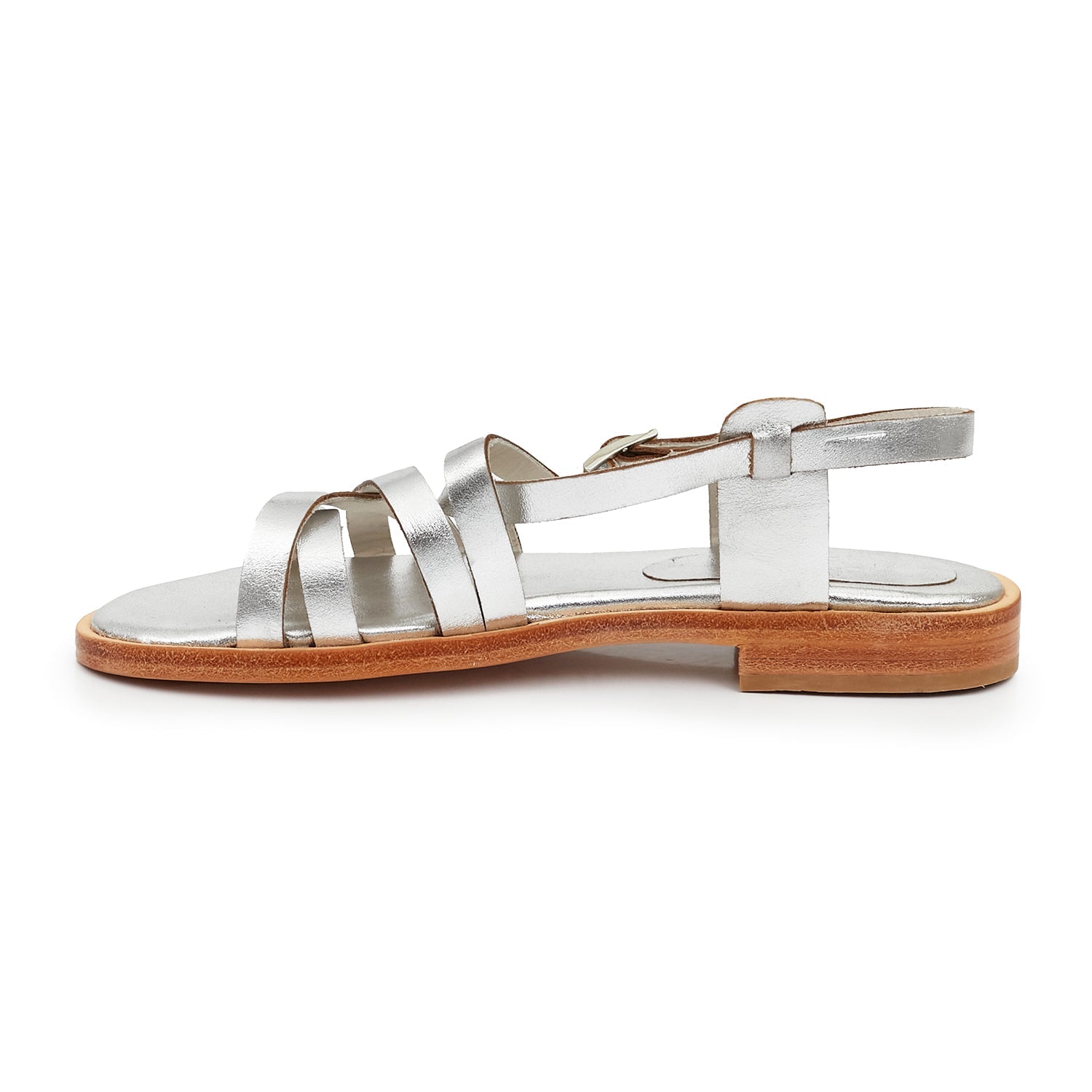 SANDALIA ANGUL PLATA