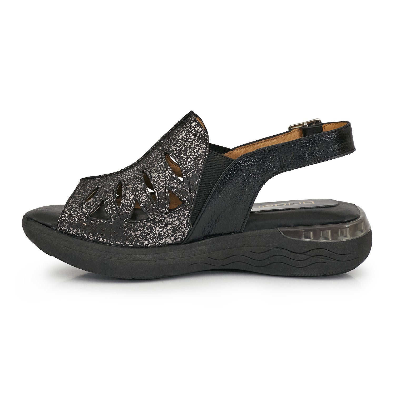 SANDALIA MANDAL NEGRA