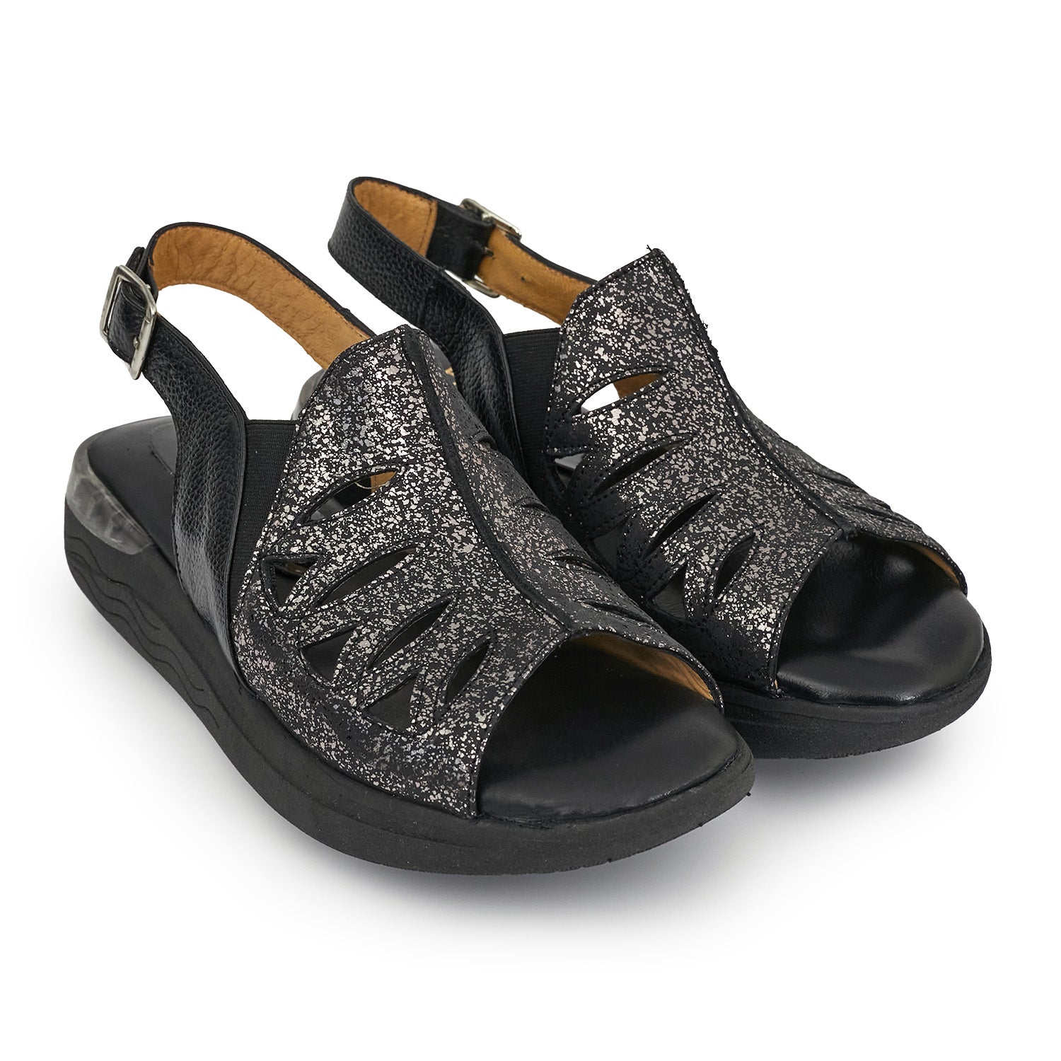 SANDALIA MANDAL NEGRA