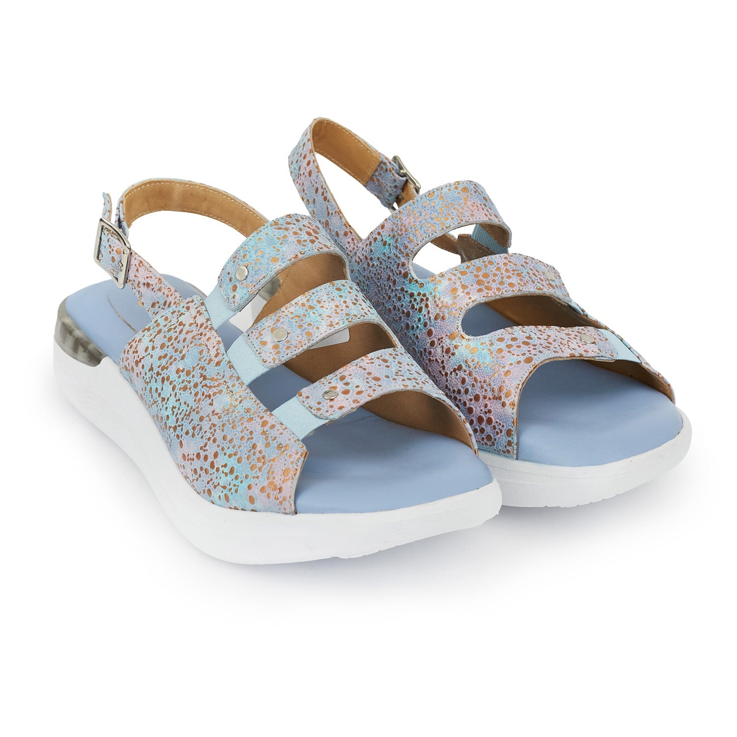 SANDALIA LUNERA CELESTE