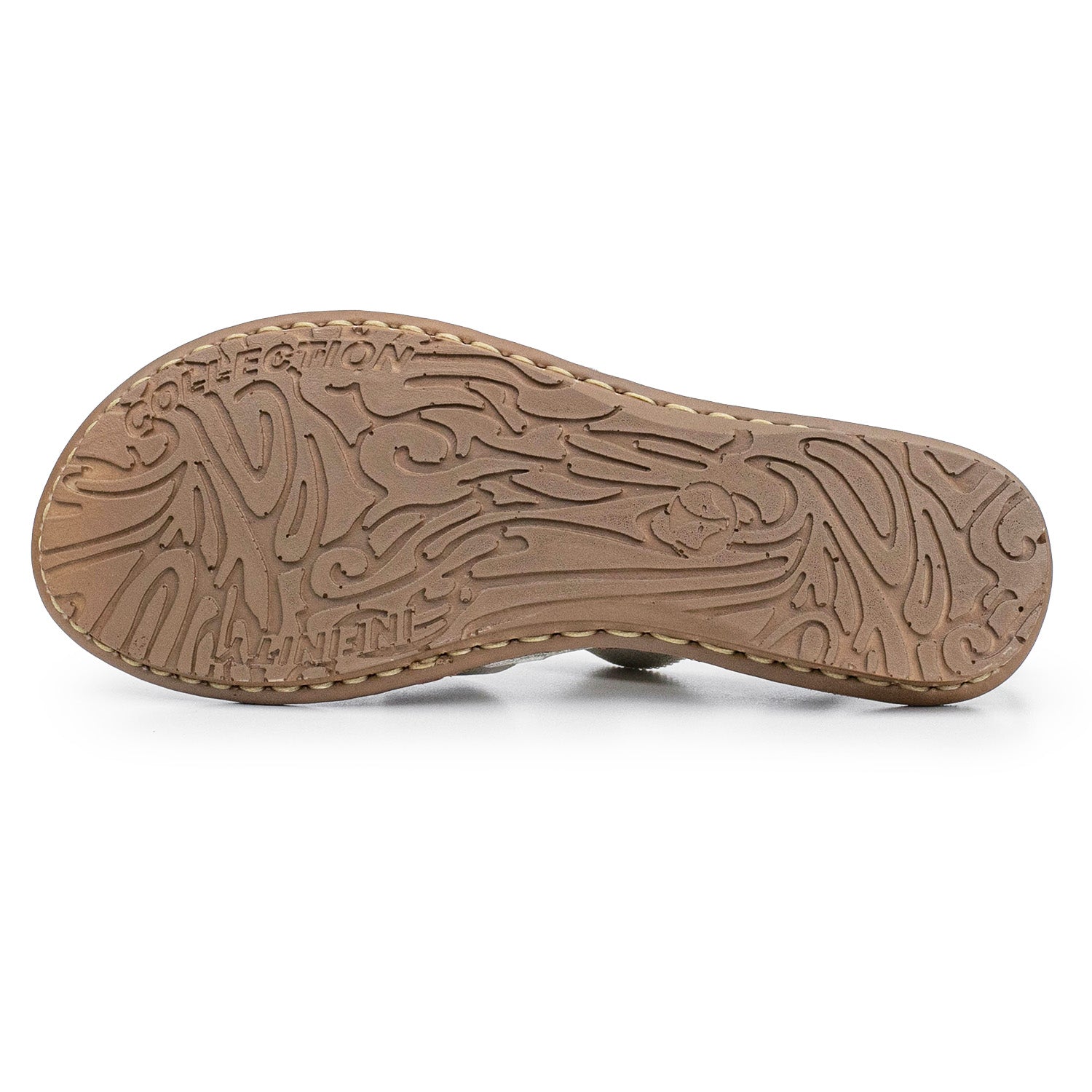 SANDALIA RINA BEIGE, ROJO Y AZUL