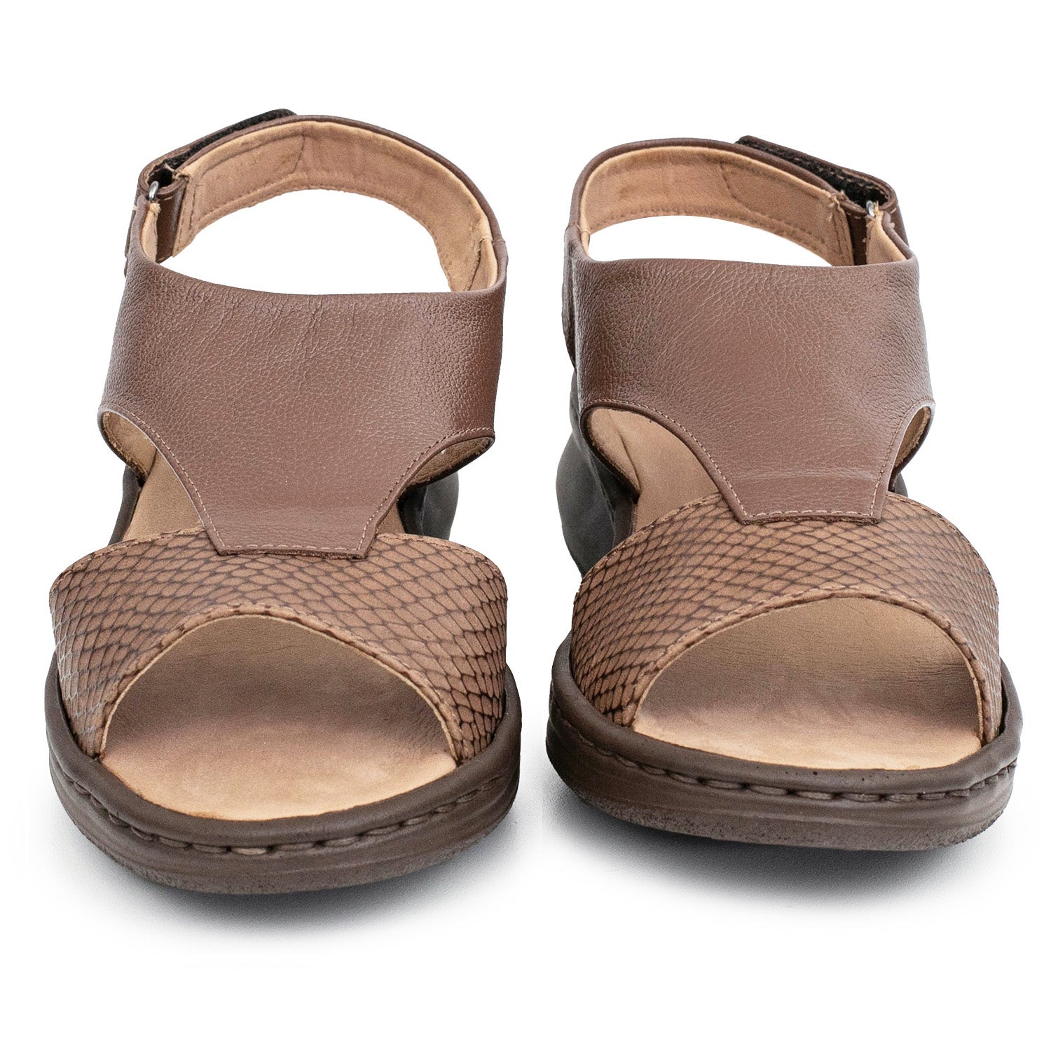 SANDALIA MIKA MARRON