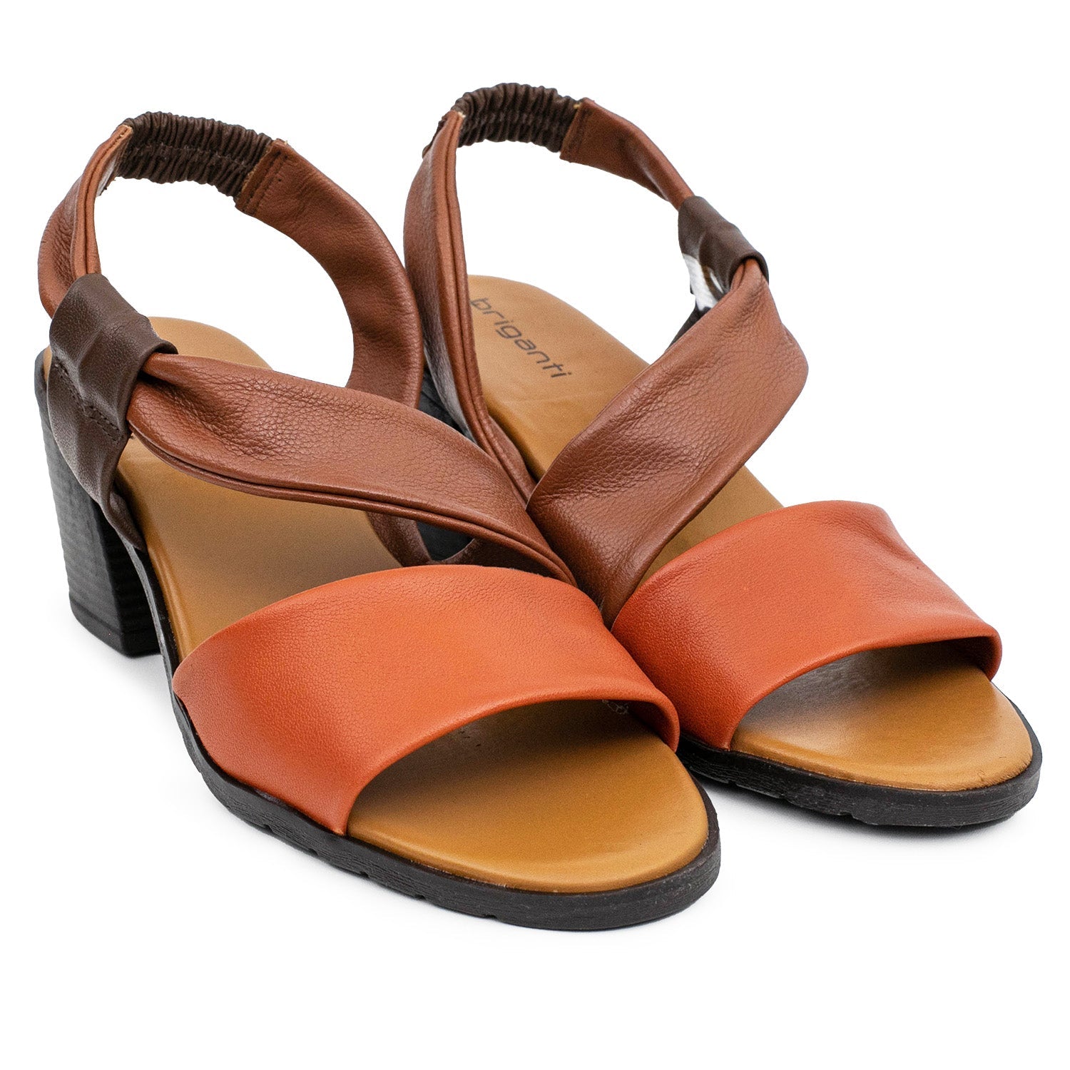 SANDALIA NOGAN MARRON