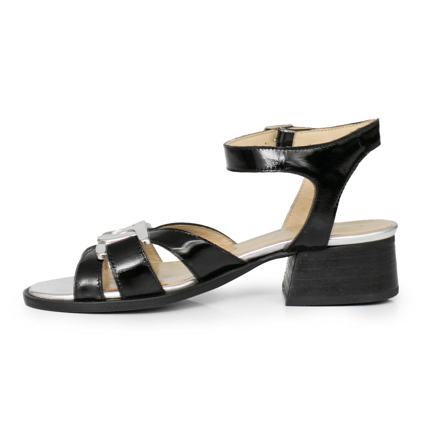 SANDALIA YILAN NEGRA