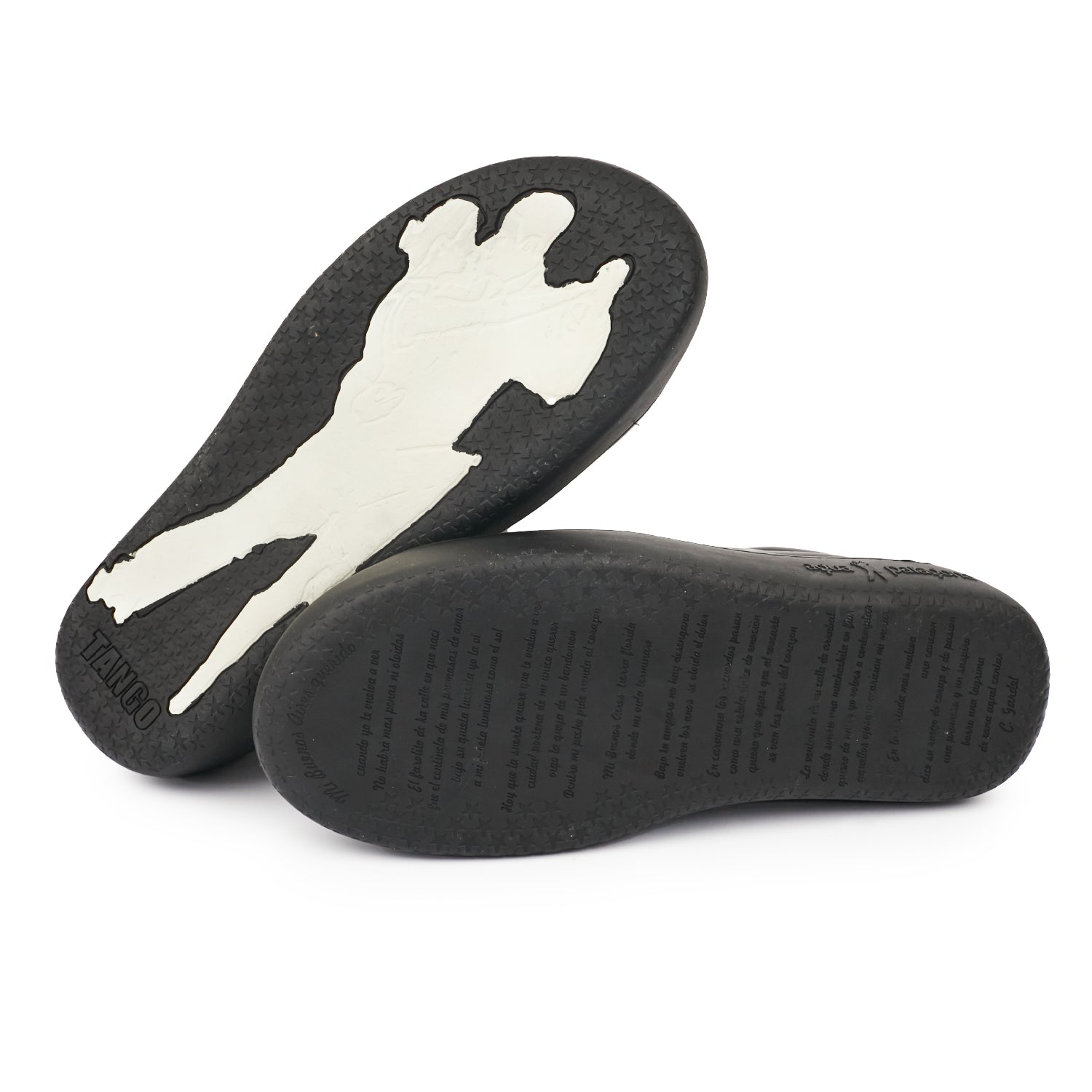 ZAPATILLA TANGO NEGRO GASTADO