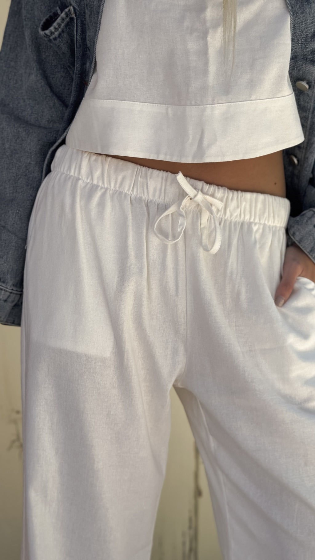 Pantalón GENOVA (off white)