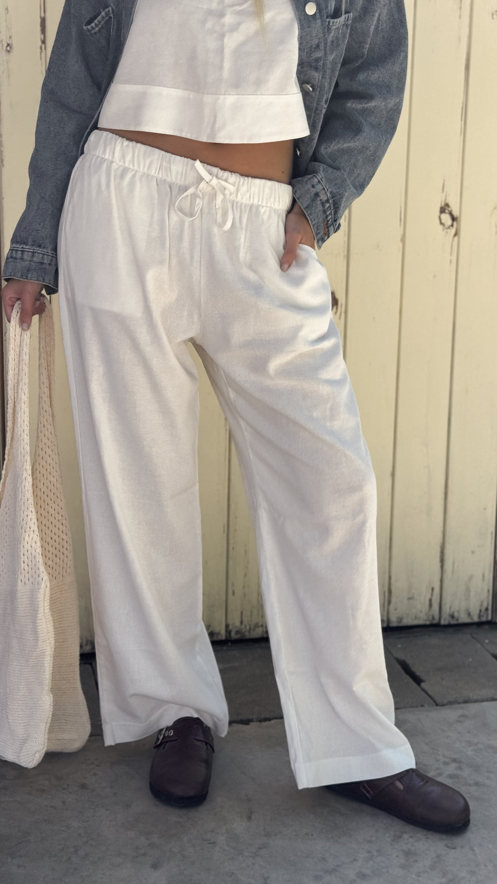 Pantalón GENOVA (off white)