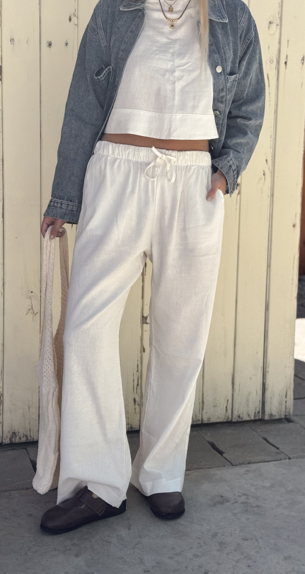 Pantalón GENOVA (off white)