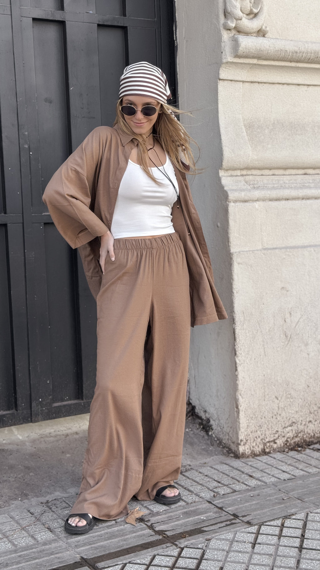 Pantalón MATILDE (tostado)