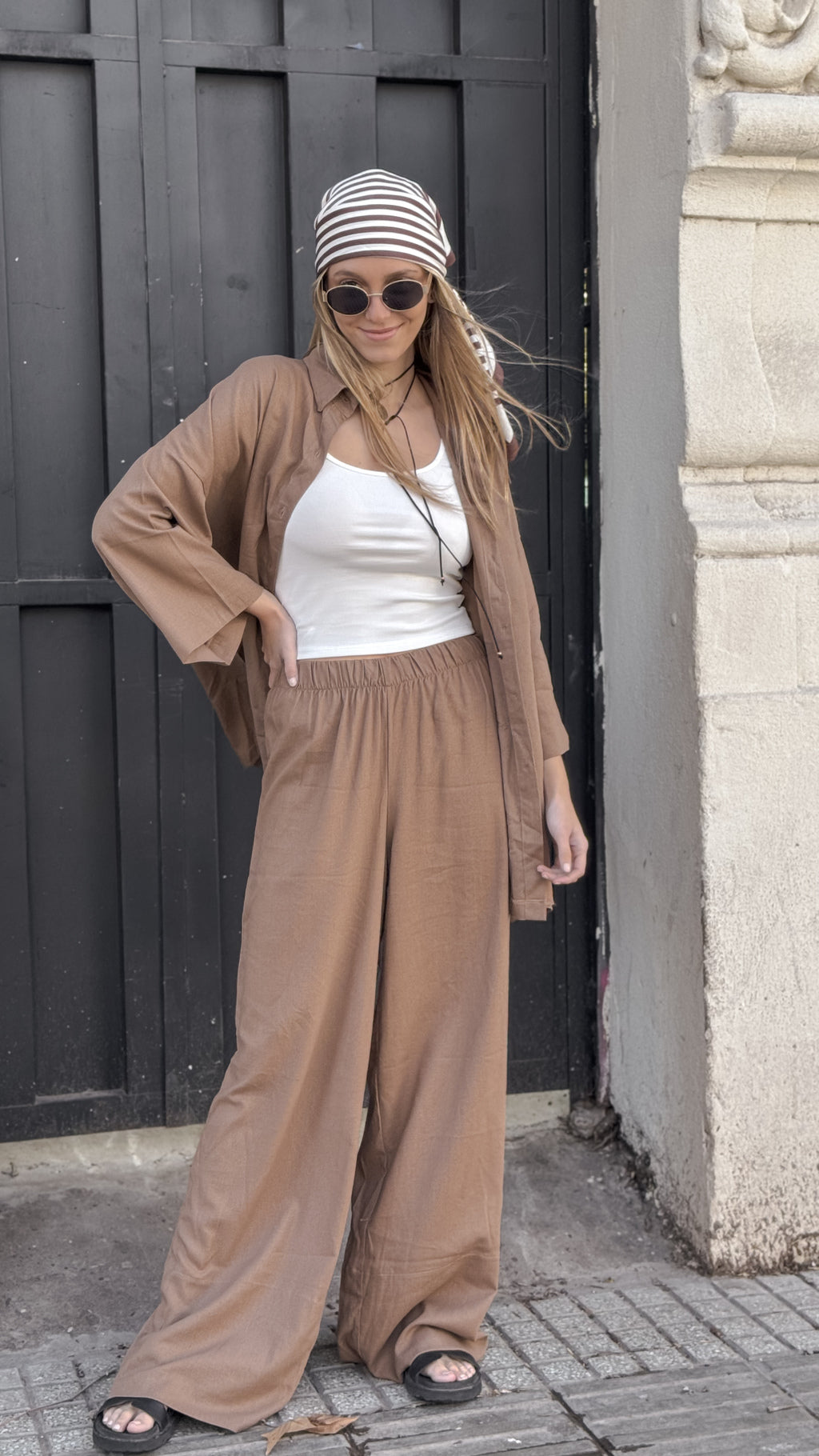 Pantalón MATILDE (tostado)