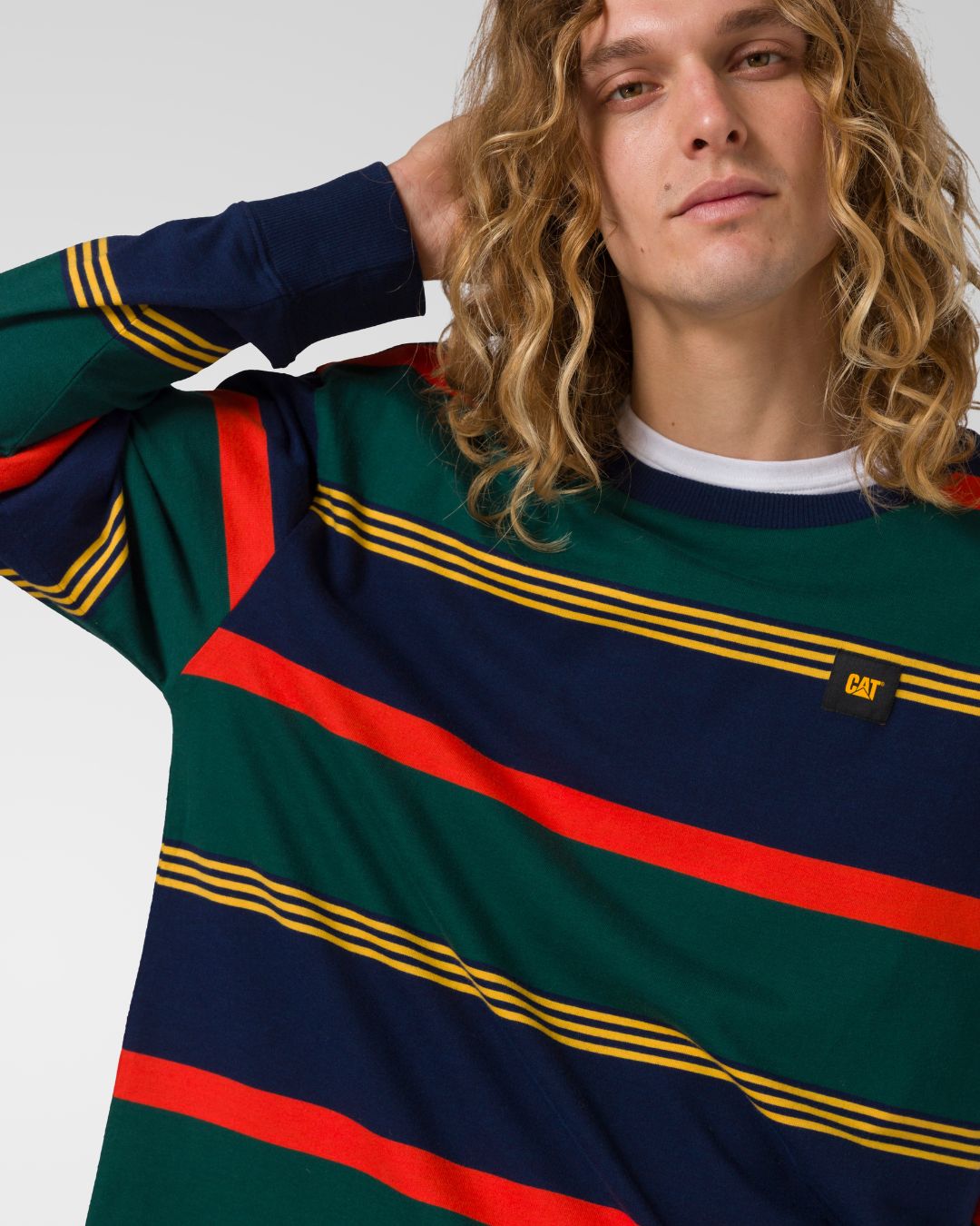 Remera manga larga stripe