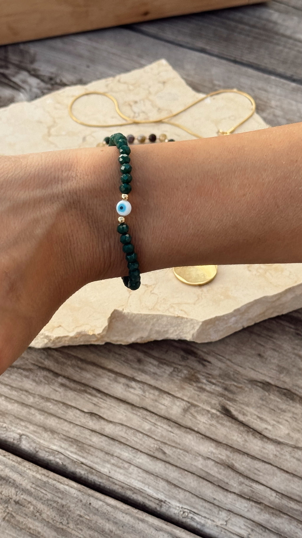 Solitaria BINDI (Green Oro 18k)