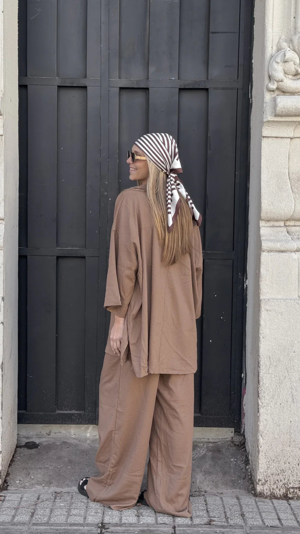 Camisa MATILDE (tostado)