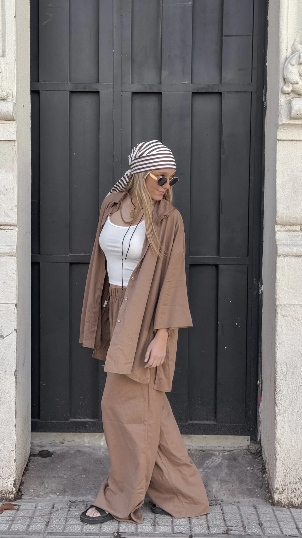 Camisa MATILDE (tostado)