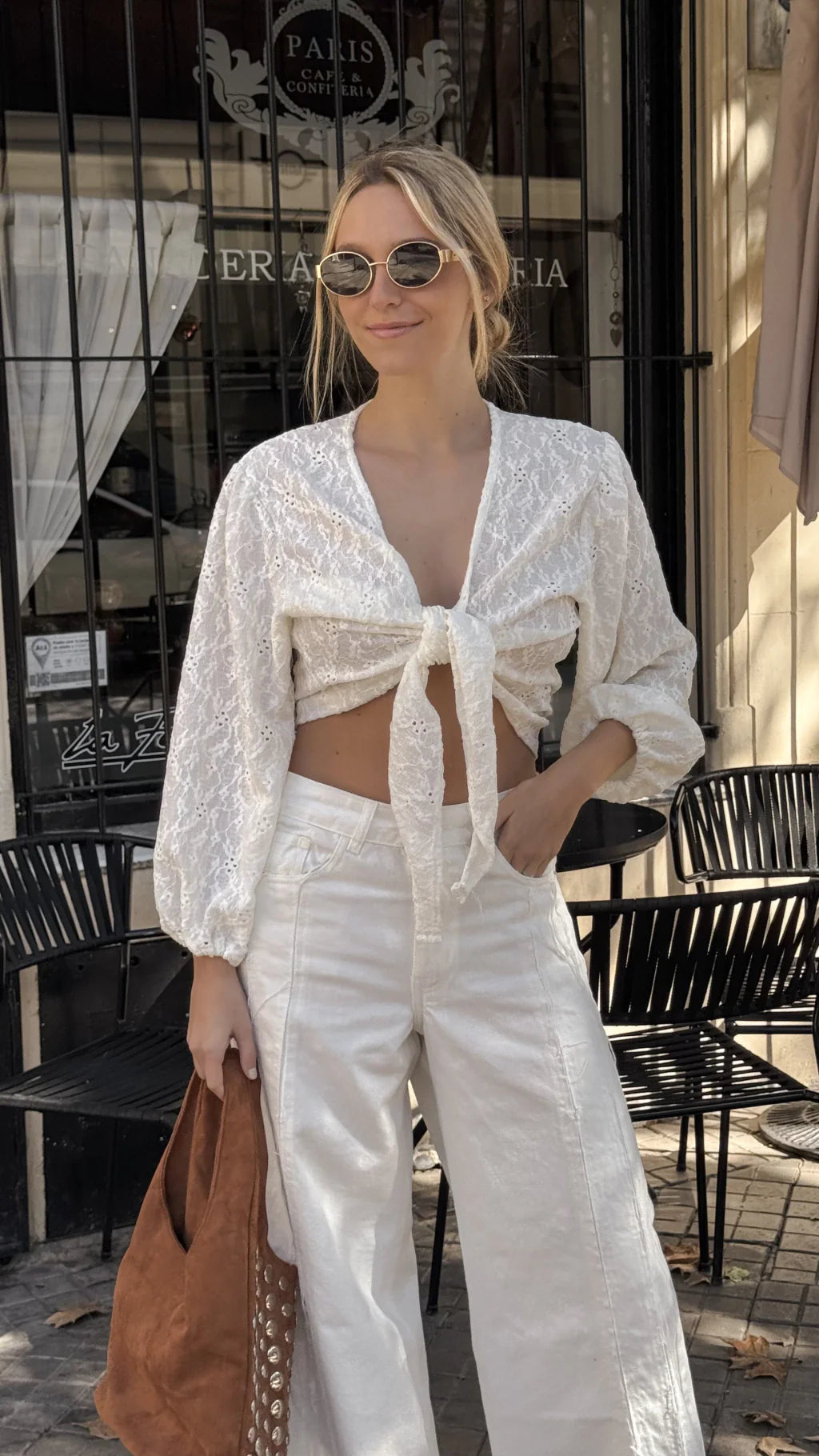 Blusa ACACIA (off white)