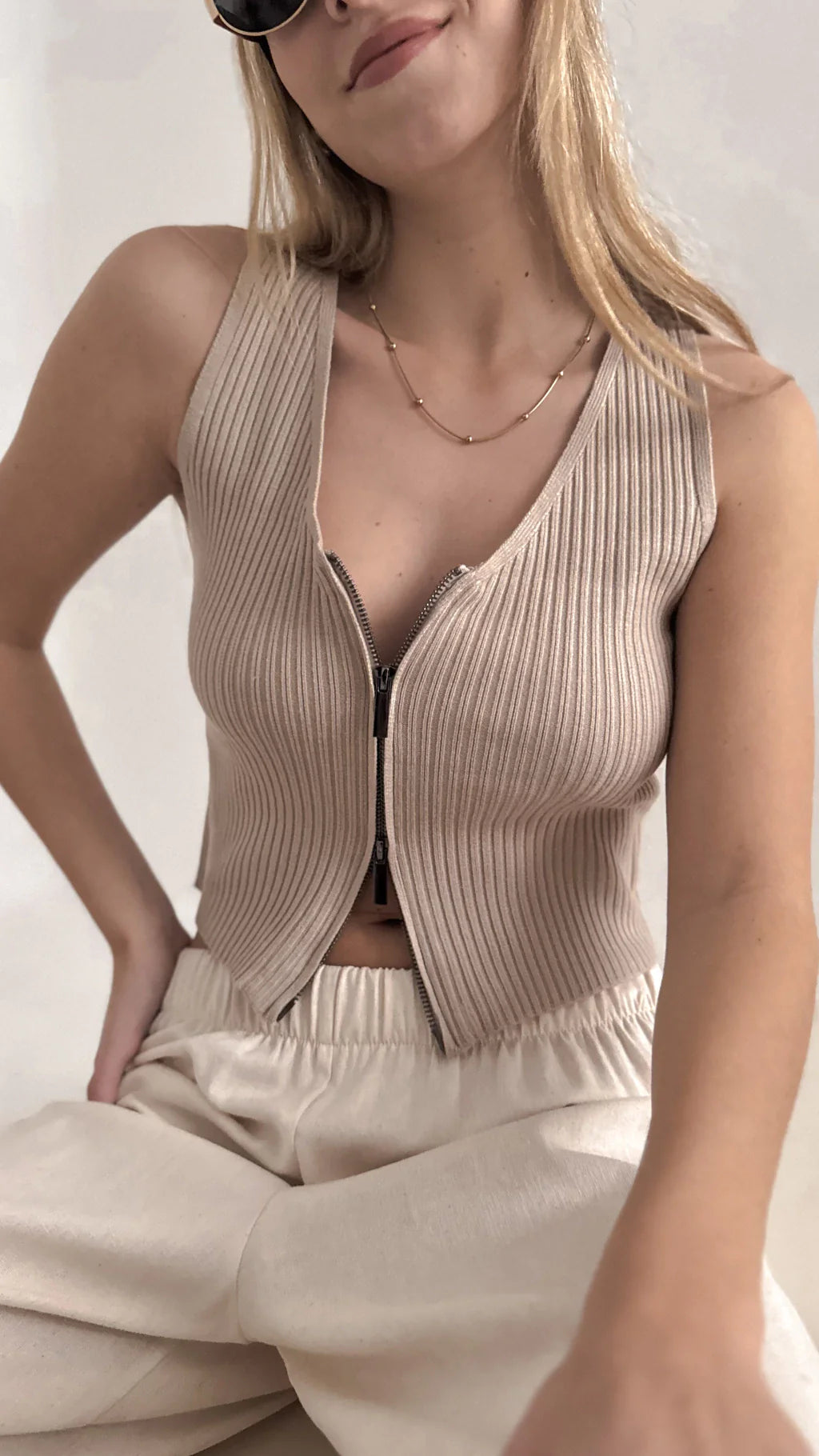 Top JOAQUINA (Beige)