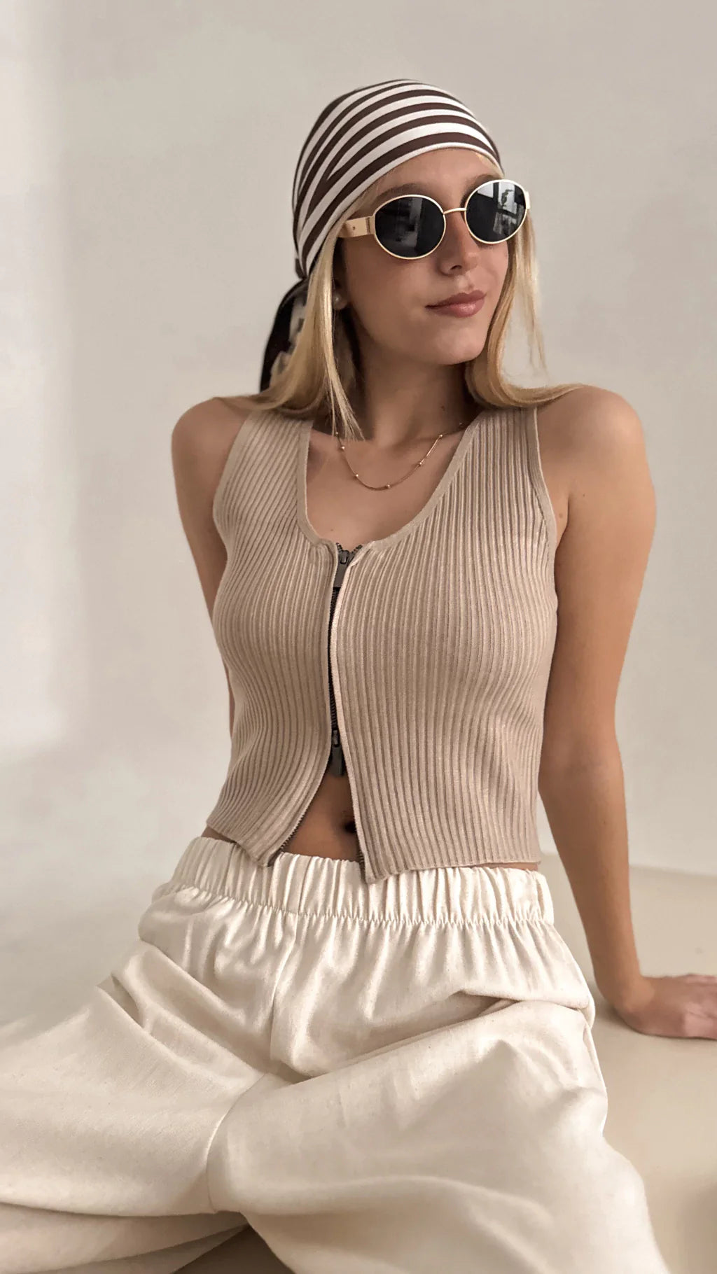 Top JOAQUINA (Beige)