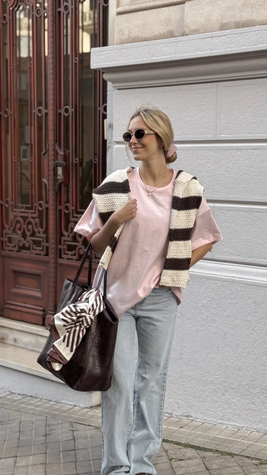 Basica over KNIT (Rosa)